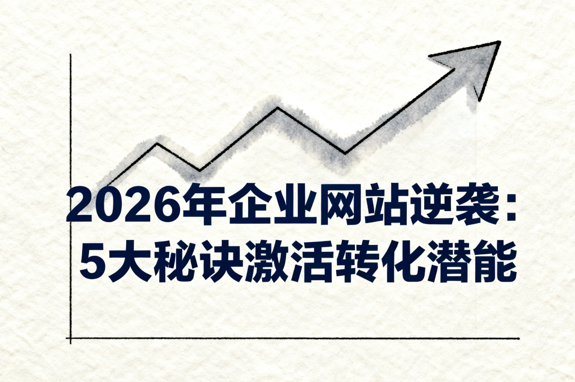 2026年企业网站逆袭：5大秘诀激活转化潜能